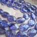 Blueberry Quartz Large Faceted Oval Full Strand