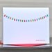 Christmas Card . Holiday Card Set . Personalized Christmas Cards - Chunky Christmas Lights
