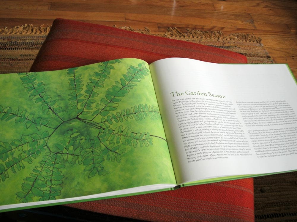 signed copies of The Exuberant Garden, hardcover book