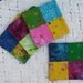 Fabric Coasters - Batik (Set 6)
