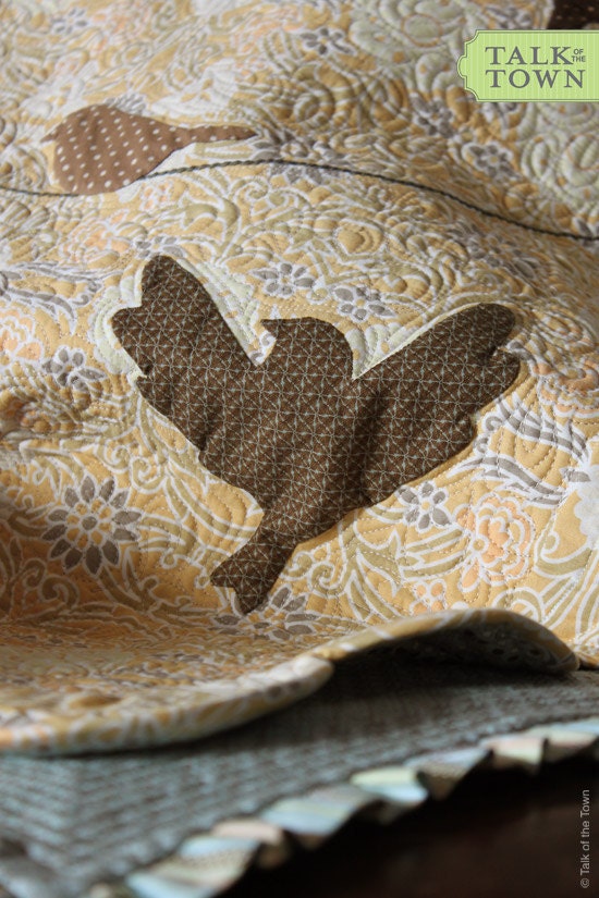 All a Twitter - Applique Quilt PDF
