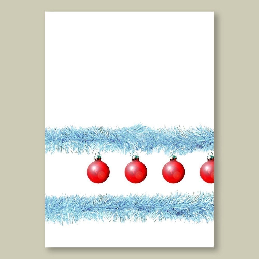 Chicago Christmas greeting card set by spilledinkpress on Etsy