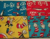 10pc Birthday Party Favor Reusable Snack Bags Dr. Seuss or Fabric of Your Choice