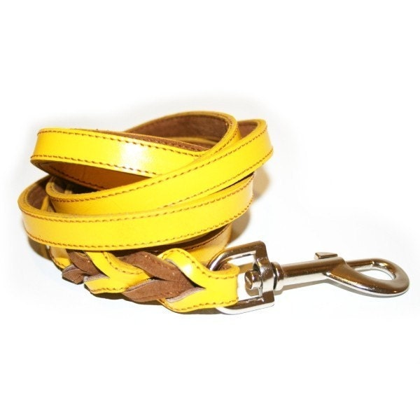 cool leashes cool yellow leather leash lead by thecoolpuppy on etsy cool leashes cool yellow leather leash lead by thecoolpuppy on etsy