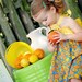Girls Boutique Dress in Lemonade Print