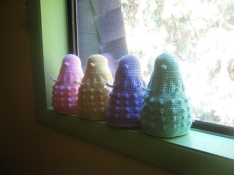 Dalek Plush Baby Toy from Doctor Who - Blue