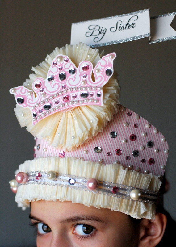 BIG SISTER  Soft Pink  Royal Crown Crown