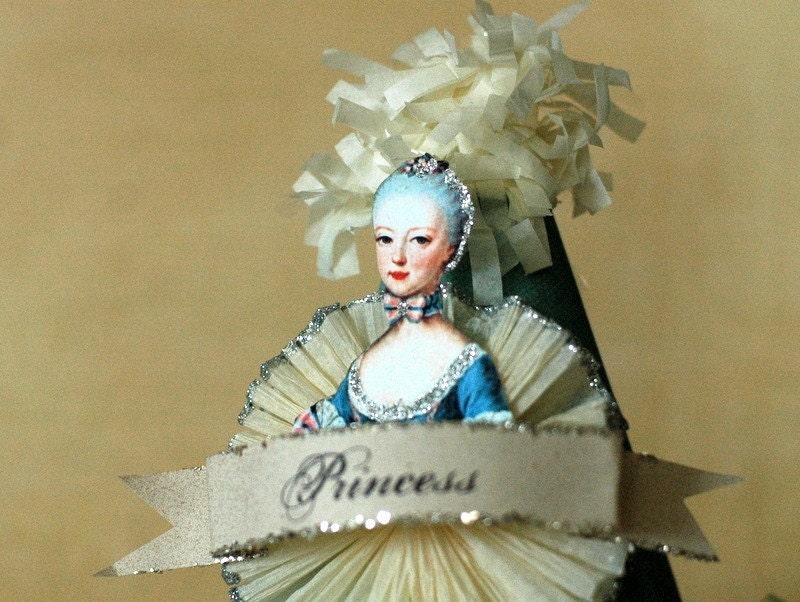 MARIE ANTOINETTE Tiffany Blue Princess Party Hat