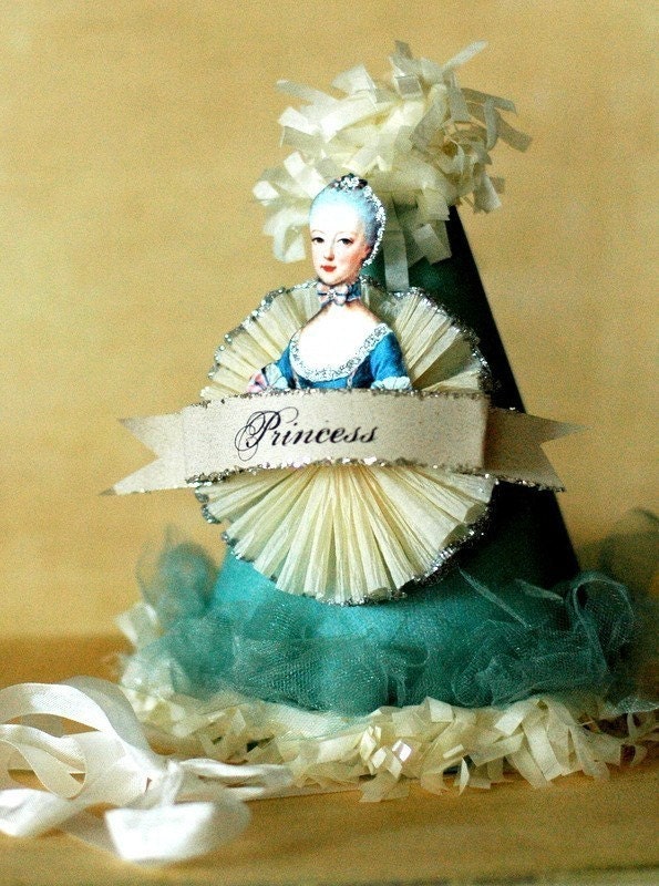 MARIE ANTOINETTE Tiffany Blue Party Hat