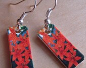 Coral Blossom Earrings