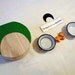Montessori Preposition Box - A Parts of Speech Lesson - LAMINATED in a PAPERBOARD BOX