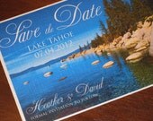Deposit Lake Tahoe Save the Date Postcard