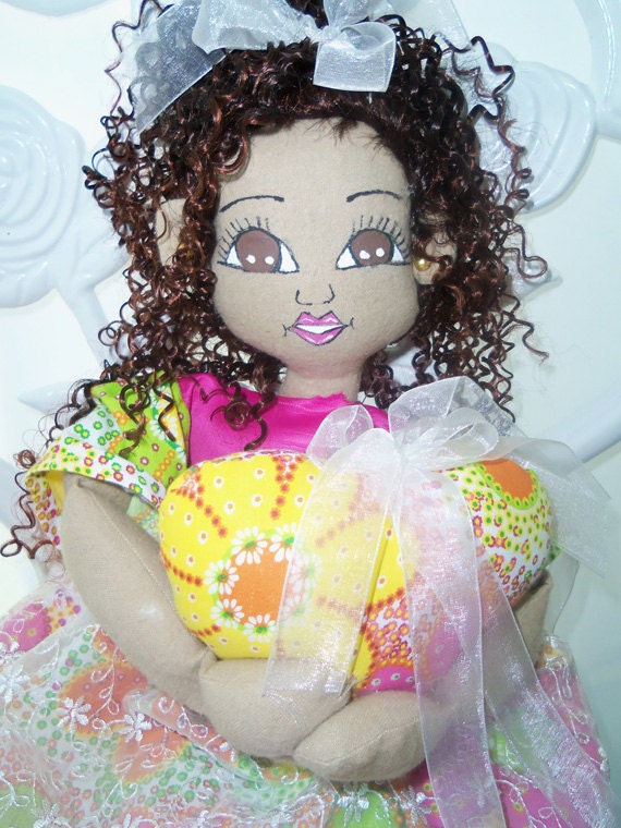 OOAK Cloth Handmade Doll