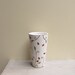 Ceramic ladybug insect cup, spring garden vase for her