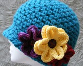 Winter Hat Crochet Pattern - Very Easy - Permission to Sell Finished Items