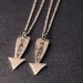 Sterling silver pregnancy necklace for Mom to be