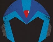 Mega Man X Minimalist Poster Triptych