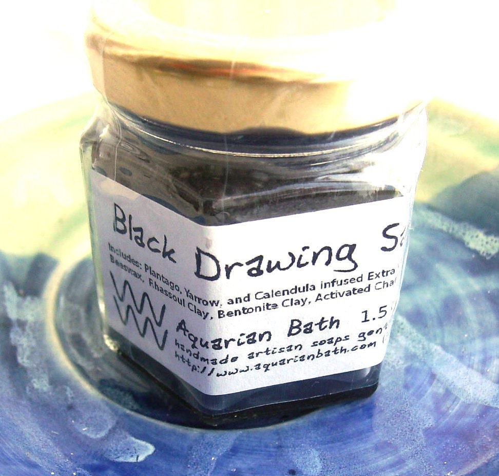 Black Drawing Salve - Herbal Salve 1.5 oz