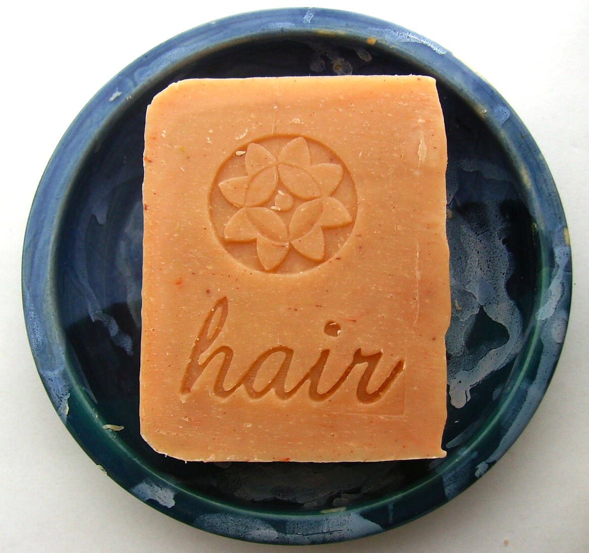 Orange Lavender Jojoba Shampoo Bar  - Vegan Shampoo Bar - Shampoo Soap