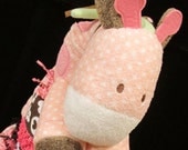 Musical Giraffe 3-Tier Diaper Cake - Baby Shower Centerpiece - Baby Gift