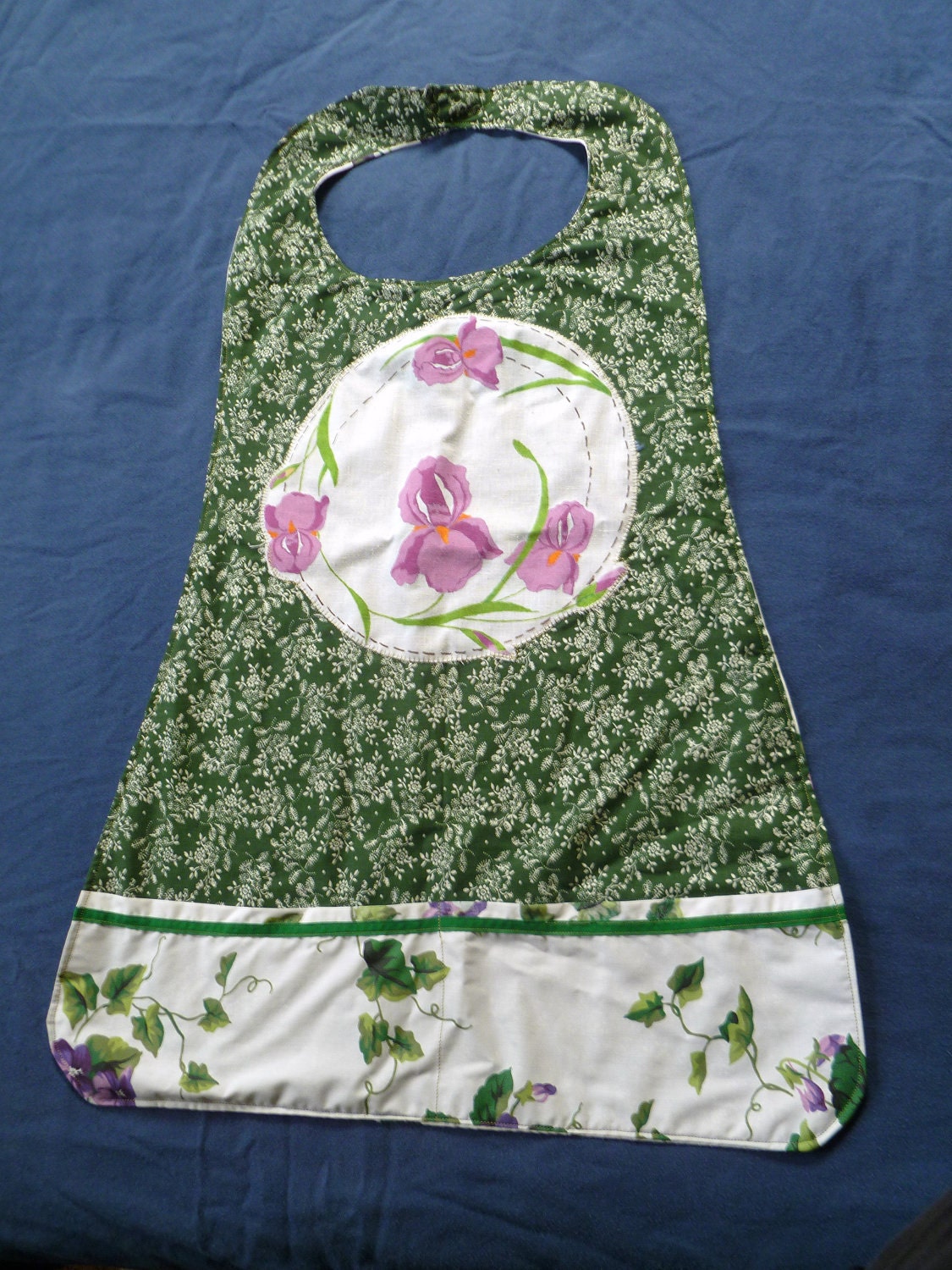 Adult Bib-- Iris