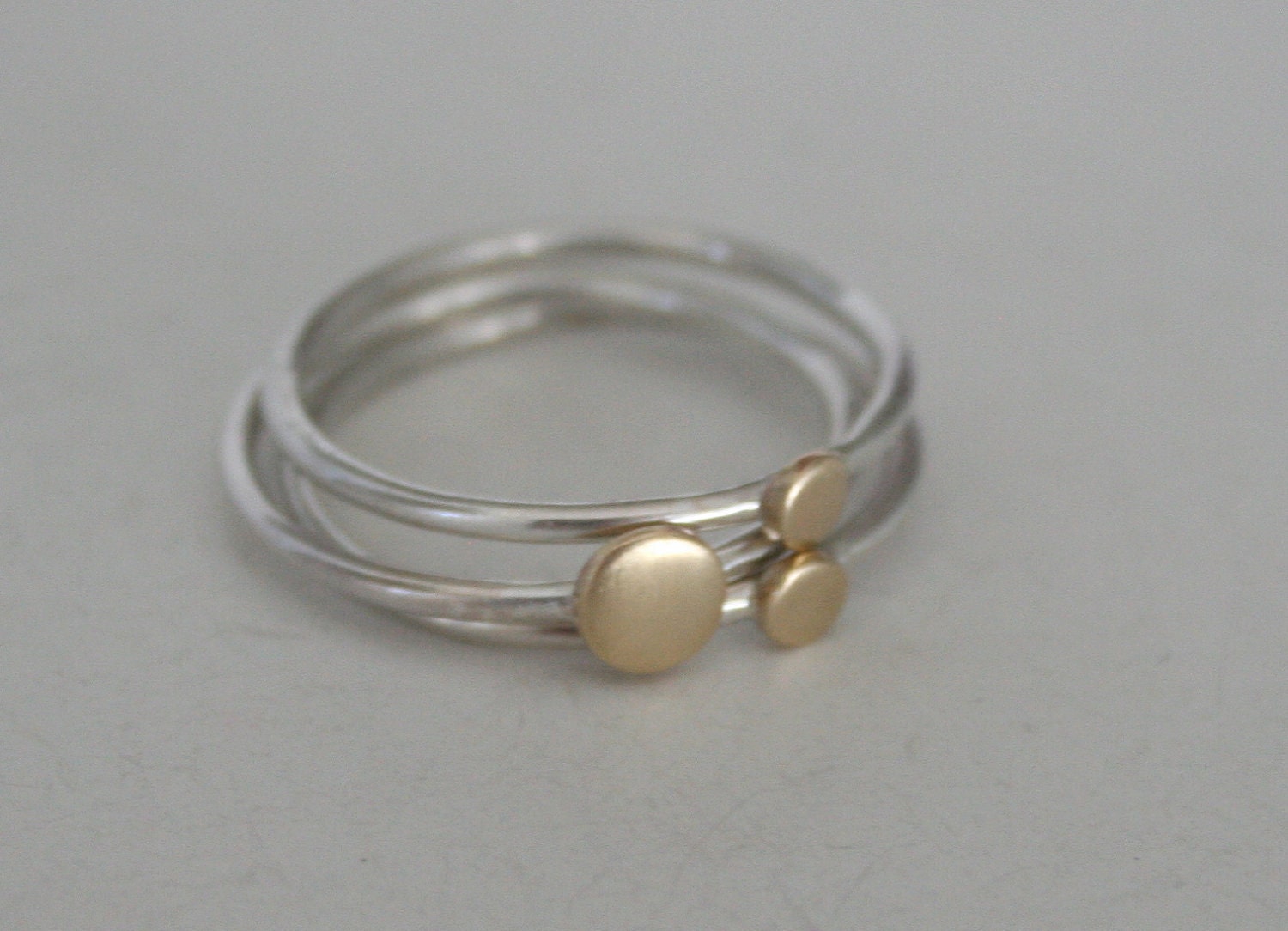 Trio of Dot Rings