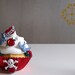Fake Cupcake Retro Rockabilly Tattoo Themed Entitled All Tatted Up Can be made Into A Photo or Business Card Holder