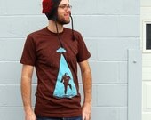 Bigfoot Abducted By UFO Size Small