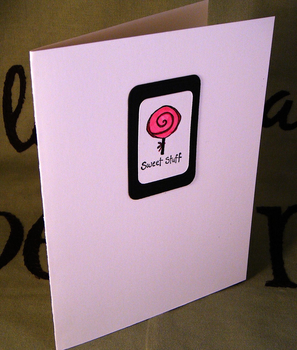 Sweet Stuff, Greeting Card