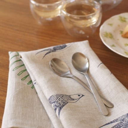 Swallow Tea Towel