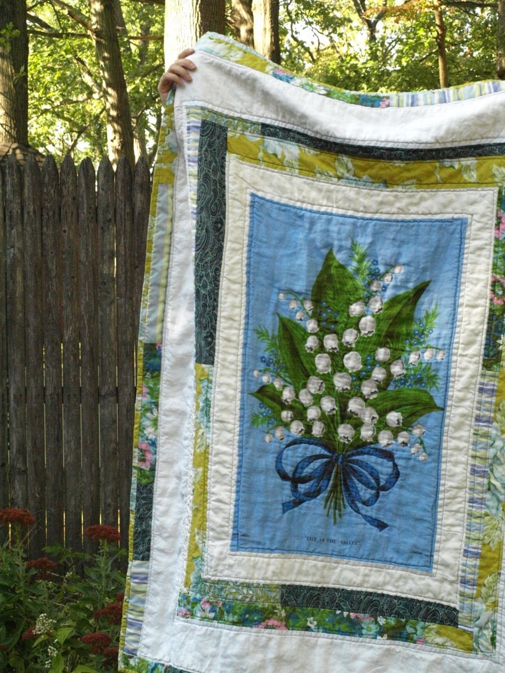 handmade-lily-of-the-valley-quilt-made-with-a-vintage-by-brandeye