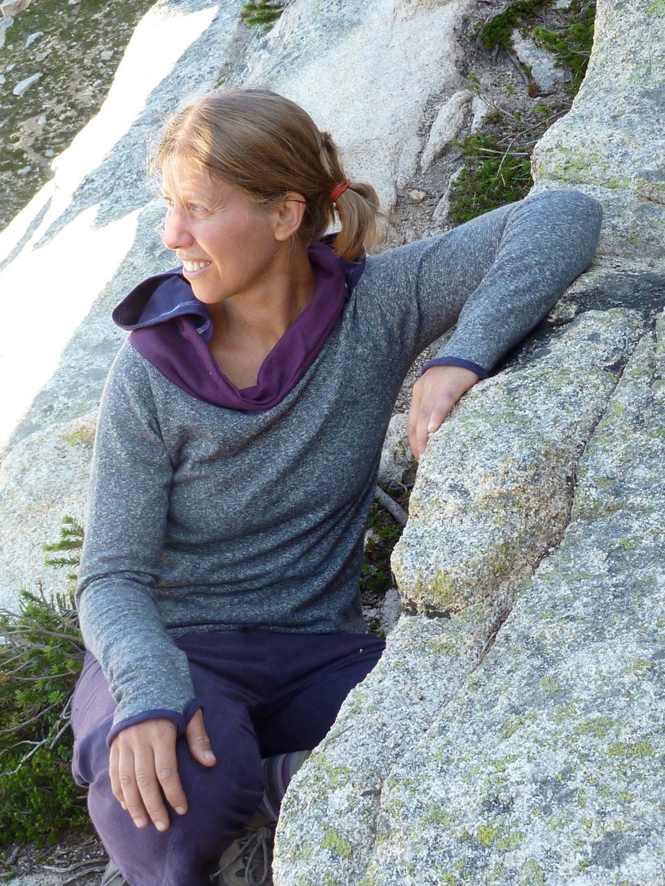 Hemp Cowl Thumbhole Hoodie "The Escabache"