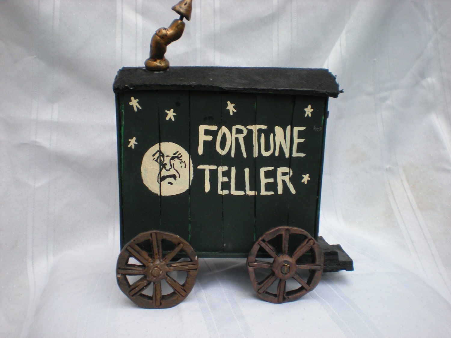 The Haunted Construction co. fortune teller madam zion's wagon