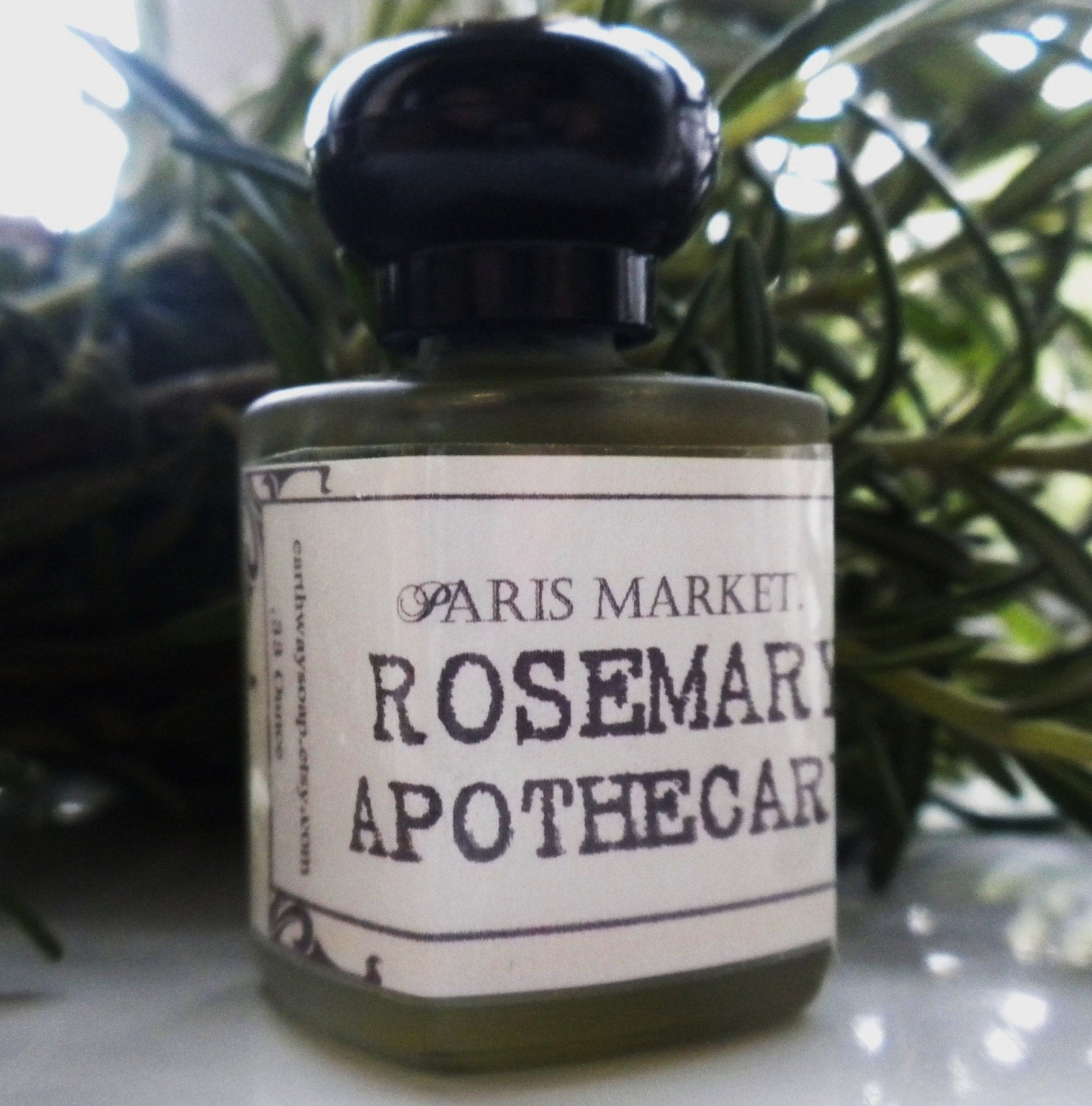 Rosemary Apothecary Organic Parfum Oil  Featured In ADDO Magazine Fall of 2011  Woodland Perfume Paris France Bohemian   Essential Oils
