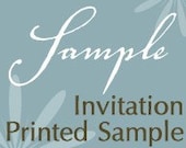 Everlasting Invites Sample Invitation