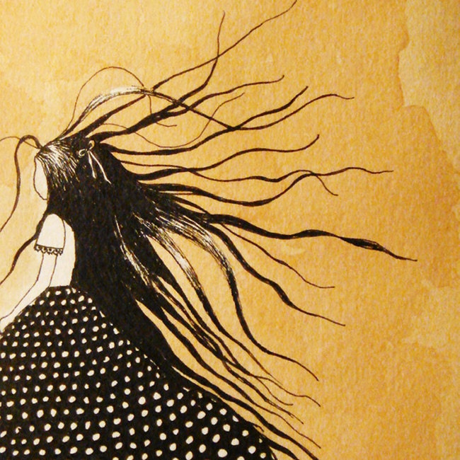 Mathilde - ORIGINAL illustration