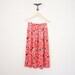 Vintage Dior Skirt // 1980s Red Christian Dior Poppy Print Skirt