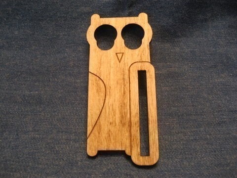 Wooden Earbud Holder