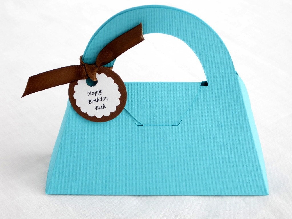 tiffany inspired gift bags