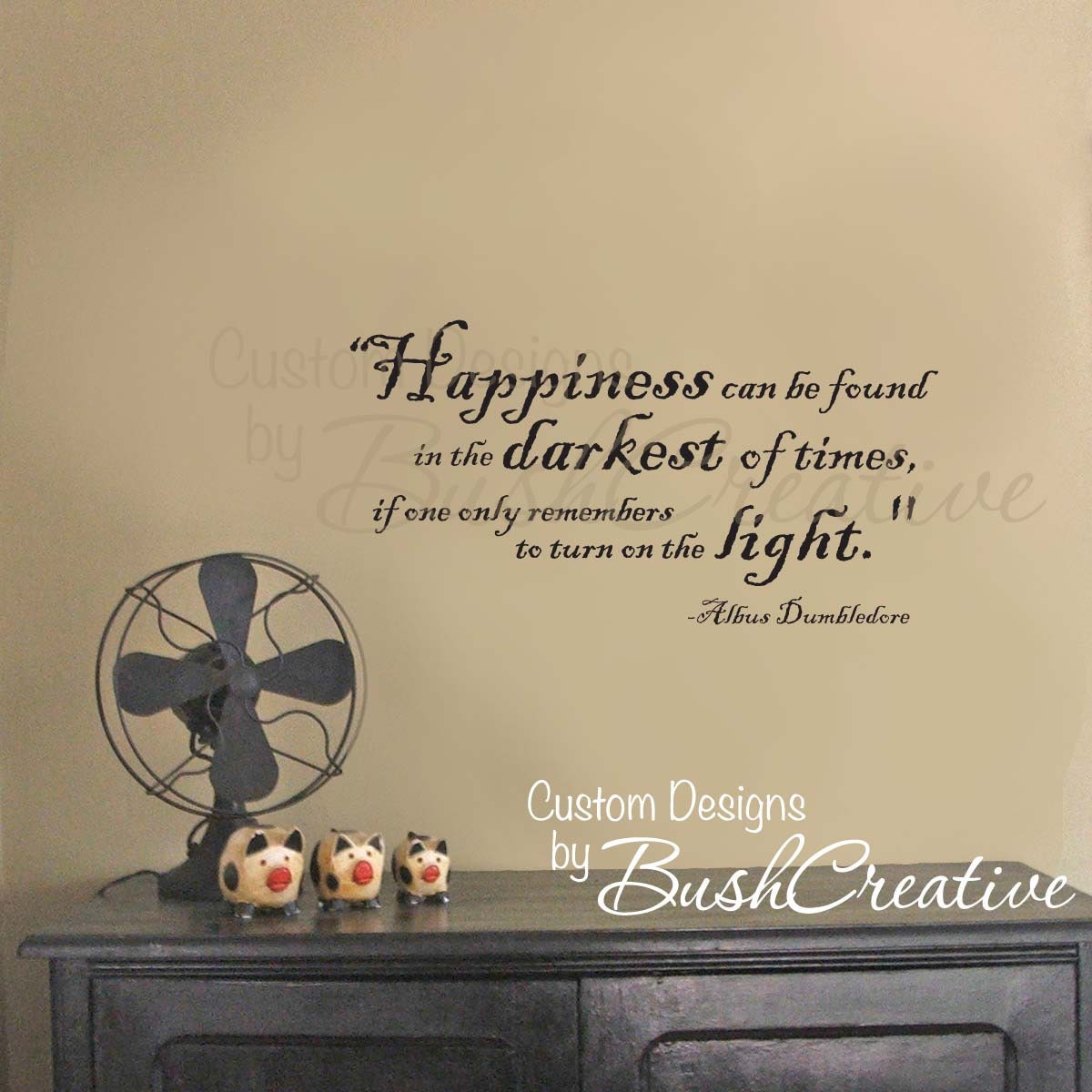 Harry Potter Wall Decal - Wall Stickers - Vinyl Decal Quote by Dumbledore 012-28
