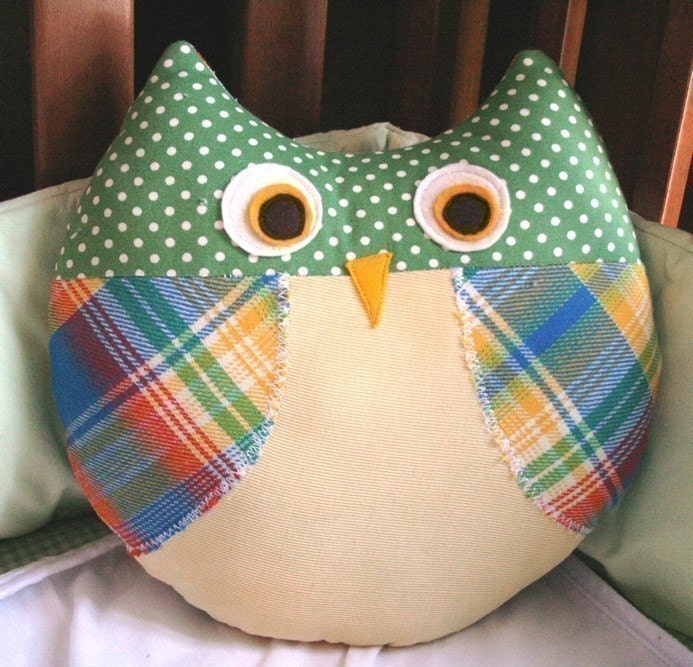 Max the Owl Pillow Plush Sewing Pattern PDF Cute, Simple, Fun