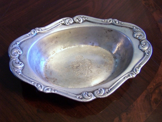 Reed and Barton Silver Soldered Antique by GoGreenVintageStyle