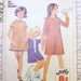 Vintage 1967 Simplicity Girls' Jiffy Dress Uncut Pattern 7233 Size 7