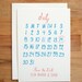 Wedding Invitation Save the Date - Modern Calendar Save the Date Set