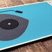 Wedding Poster - Custom Record Player Print