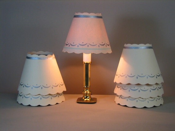 SALE   Chandelier Lamp Shades - Sweet and simple