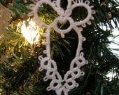 TATTED ANGEL  Tatting on ETSY Christmas Tree Ornament