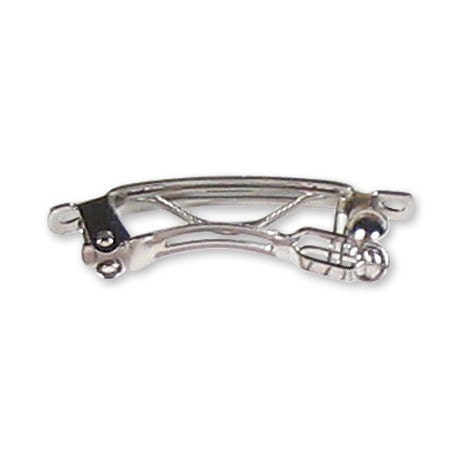 100 French Style Barrette Hair Clips - 30mm (1 1/4 inch)