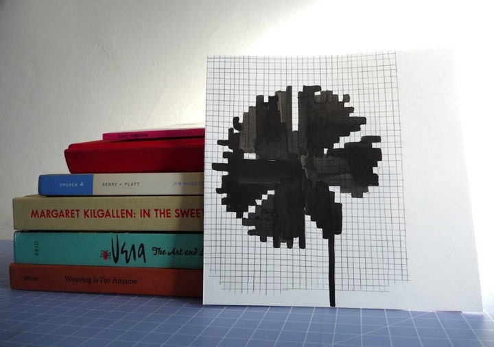 shaker carnation drawing