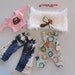 BLYTHE ARTWEAR, cute set pants and top, jumpsuit and dragonfly fuzzy hat Ooak
